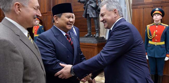 Prabowo Subianto Bertemu Sergei Shoigu, Indonesia-Rusia Sepakat Tingkatkan Pertahanan dan Teknik Militer