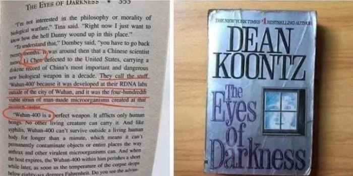 Bikin Geger, Ini Isi Novel The Eyes of Darkness yang Disebut Ramalkan Virus Corona Wuhan