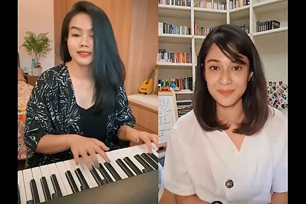 Dian Sastrowardoyo Duet Virtual dengan Yura Yunita Trending Twitter