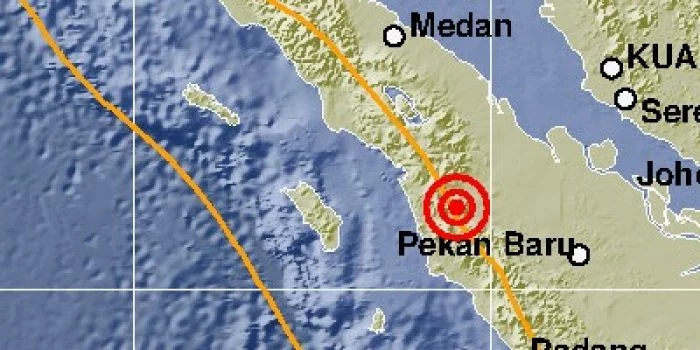 Selisih Dua Menit Ada 2 Gempa di Wilayah Sumatera dan Jawa