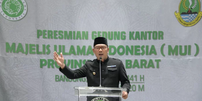 Ridwan Kamil Resmikan Gedung MUI Jabar