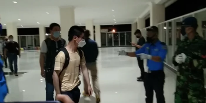 156 TKA asal China Tahap I Tiba di Bandara Haluoleo Kendari