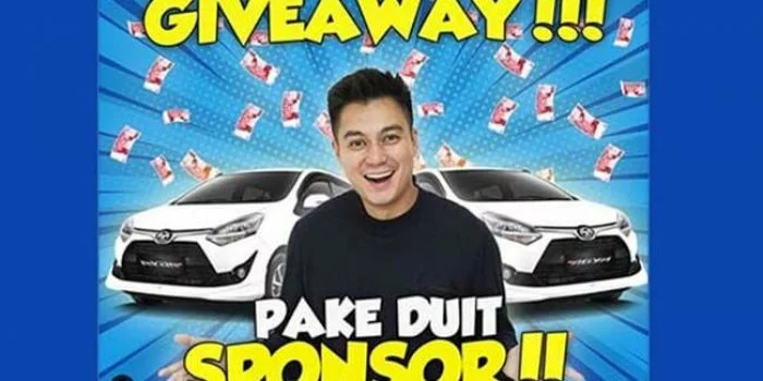 Baim Wong Akui Berikan Hadiah Giveaway dari Uang Sponsor