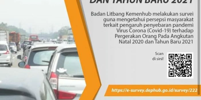 Hasil Survei Kemenhub: 73 Persen Masyarakat Pilih Tidak Mudik Nataru 2021