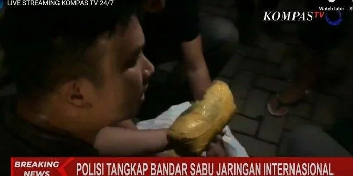 Paket Sabu 201 Kg Kode '55' Senilai Rp156 miliar Ada di Petamburan