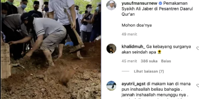 Inilah Alasan Syekh Ali Jaber Dimakamkan di Daarul Quran Tangerang