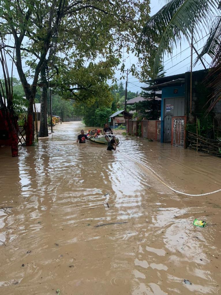 Banjir di Kota Manado (dok. BNPB)