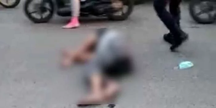 Ada Lubang Jalan, Anggota Polsek Ini Luka Berat Akibat Laka Tunggal