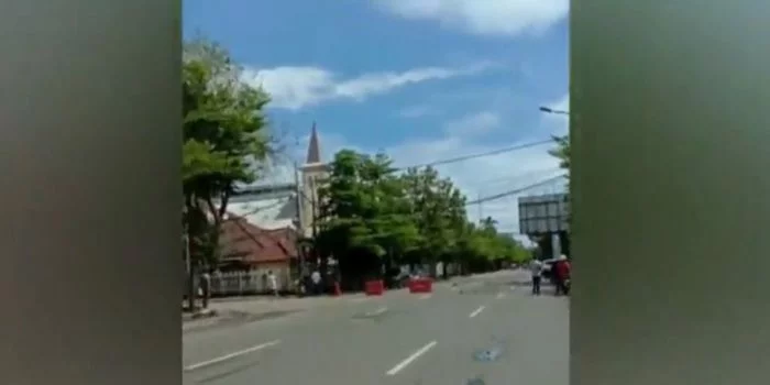 Teror Bom Bunuh Diri di Gereja Katedral Makassar Diketahui Berada di Satu Area Polsek, Polrestabes hingga Balai Kota