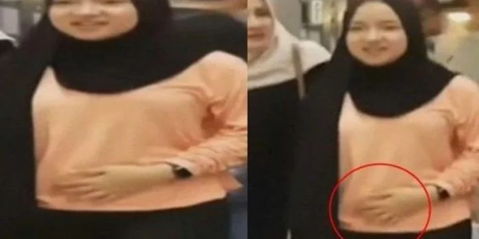 Beredar Video Mirip Nissa Sabyan Pegang Perut Buncit, Isu Hamil Duluan Jadi Sorotan Warganet