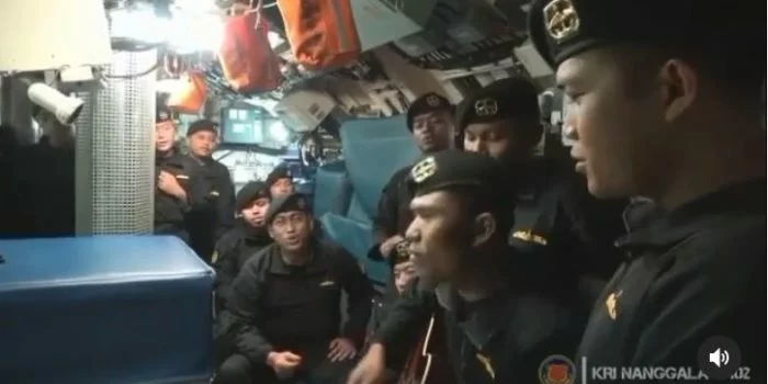 Momen Haru, Video Awak KRI Nanggala-402 Nyanyi Lagu "Sampai Jumpa" Milik Endank Soekamti