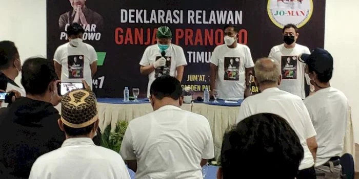 Relawan Jokowi se-Jawa Timur Dukung Ganjar Pranowo-Erick Thohir