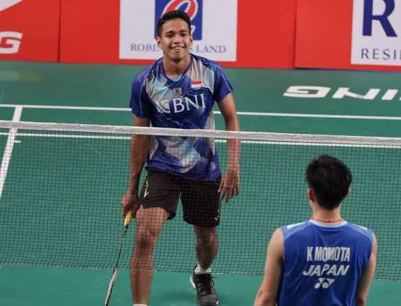 Badminton Asia Championship 2022: Chico Dwi Wardoyo Berhasil Tumbangkan Kento Momota