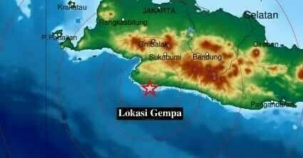 Info Gempa Terkini, Gempa Sukabumi Terasa hingga BOGOR, dan Wilayah Jabar Lainnya