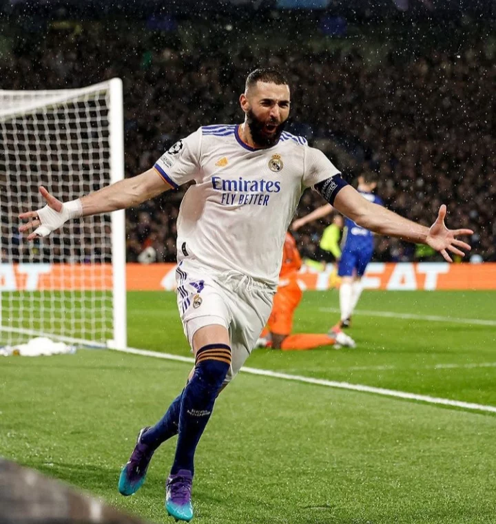 Hasil Liga Champion Tadi Malam Chelsea vs Madrid: Benzema Cetak Hattrick