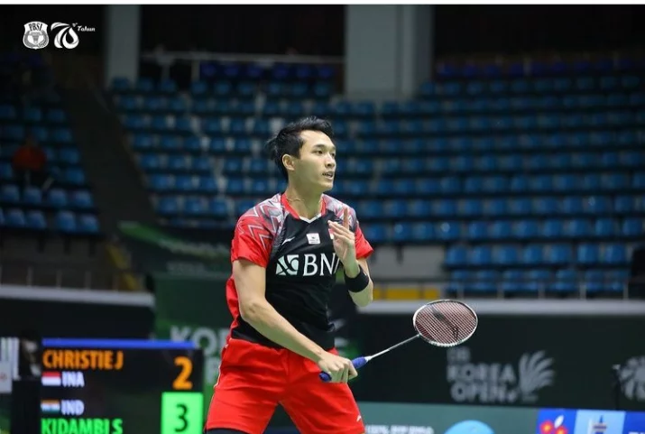 Hasil Korea Open 2022 Babak Semifinal, Jonatan Christie dan Fajar/Rian ke Final.