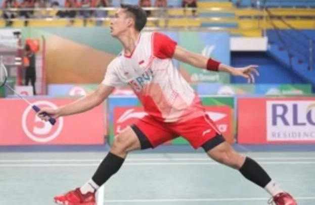 Jonatan Christie Runner Up Badminton Asia Championship