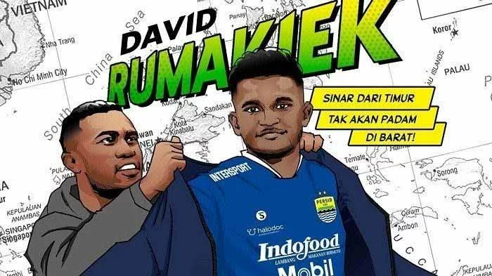 David Rumakiek, Kakak Ramai Rumakiek Gabung Persib Bandung