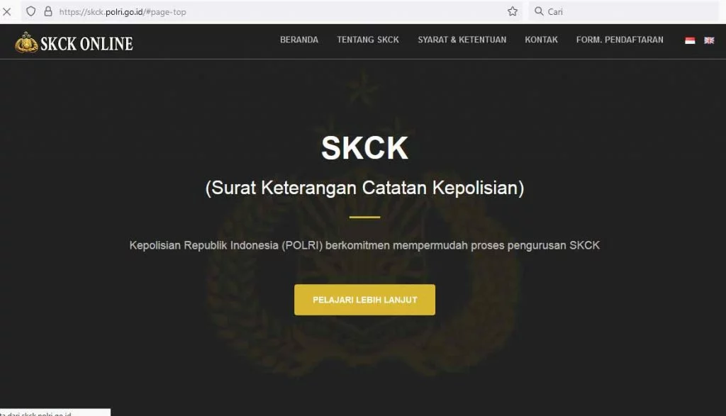 Gampang Cara Buat SKCK Online untuk Syarat Pendaftaran Lowongan BUMN 2022