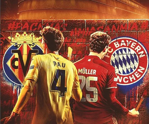 Prediksi Villarreal vs Bayern Munchen di Liga Champions Tanding Malam Ini