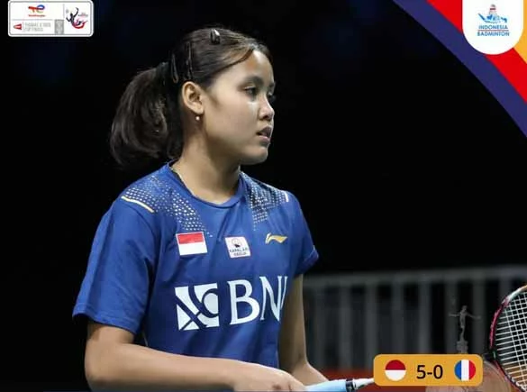 Hasil Uber Cup 2022: Indonesia Vs Prancis 5-0, Menang Sempurna