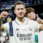 Minim Bermain, Eden Hazard Kebagian Medali Juara Liga Champions bersama Real Madrid