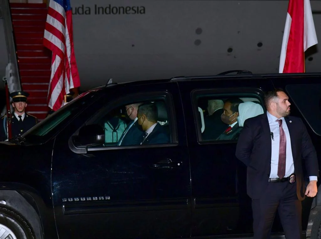 Gagah! Ini Mobil yang Jemput Jokowi dan Iriana di Amerika