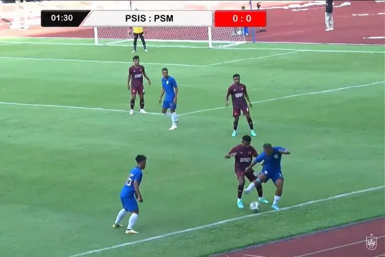 Hasil Laga Uji Coba PSIS Vs PSM, PSIS Berhasil Menang berkat Gol Carlos Fortes