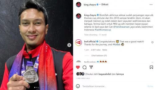 Mohammad Ahsan Jadikan Thomas Cup 2022 sebagai yang Terakhir