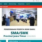 Simak Cara Pendaftaran PPDB Jatim 2022 Jenjang SMA/SMK