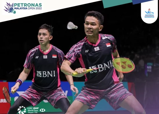 Hasil Malaysia Open 2022: Fajar/Rian Raih Runner Up