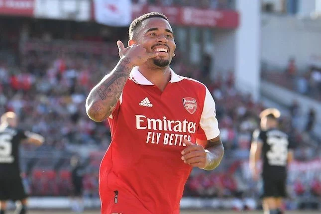 Debut Bersama Arsenal, Gabriel Jesus Langsung Cetak Dua Gol