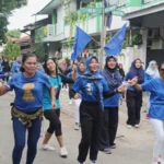 Senam Bersama, Rinna Caleg PAN Ajak Warga Jaga Kesehatan