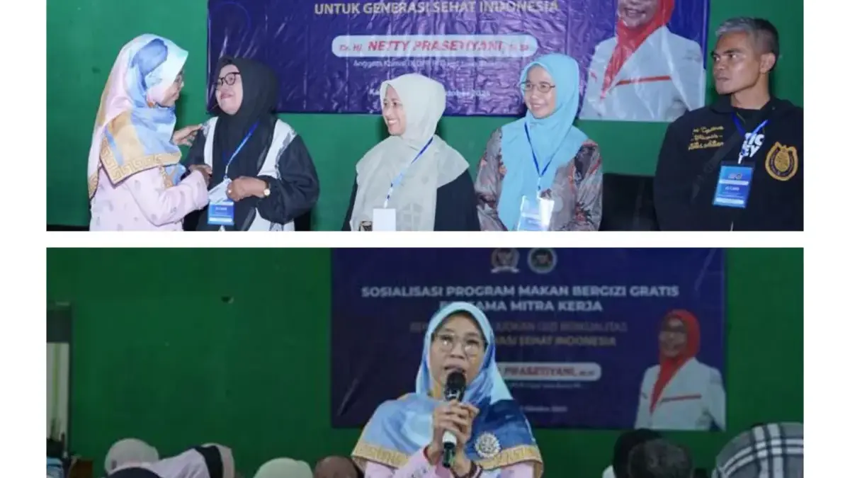 Sosialisasi Program Makan Bergizi Gratis Hadir di Desa Rahayu Bandung Makan Gratis