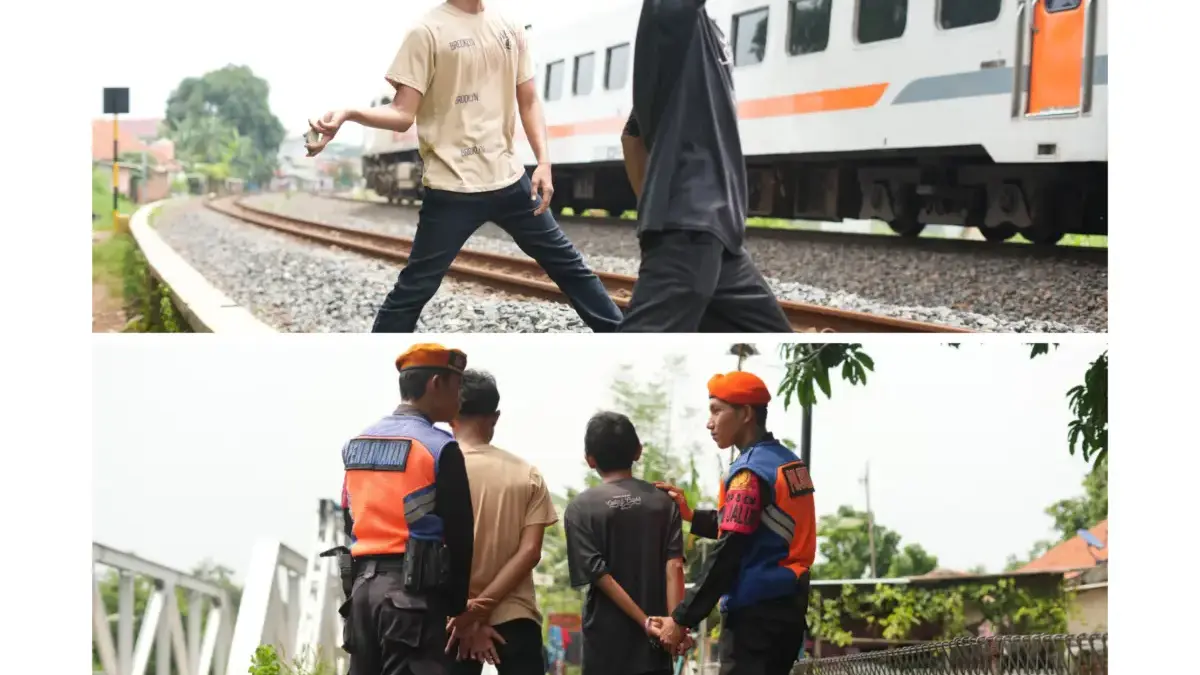 Masih Marak Aksi Pelemparan Terhadap Kereta Api, Begini Imbauan PT KAI Daop 3 Cirebon Kereta Api