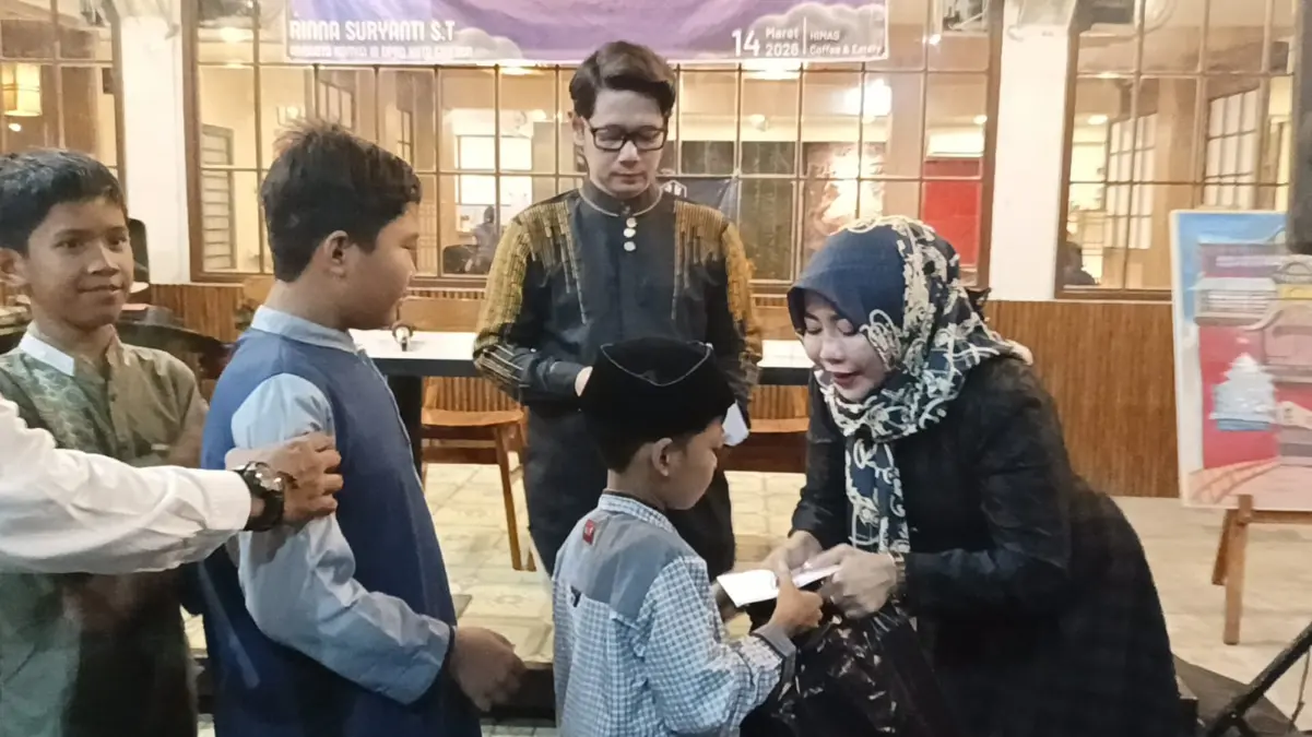 Ramadan Penuh Berkah, Teh Rinna Gelar Buka Puasa dan Santunan untuk 100 Anak Yatim Ramadan