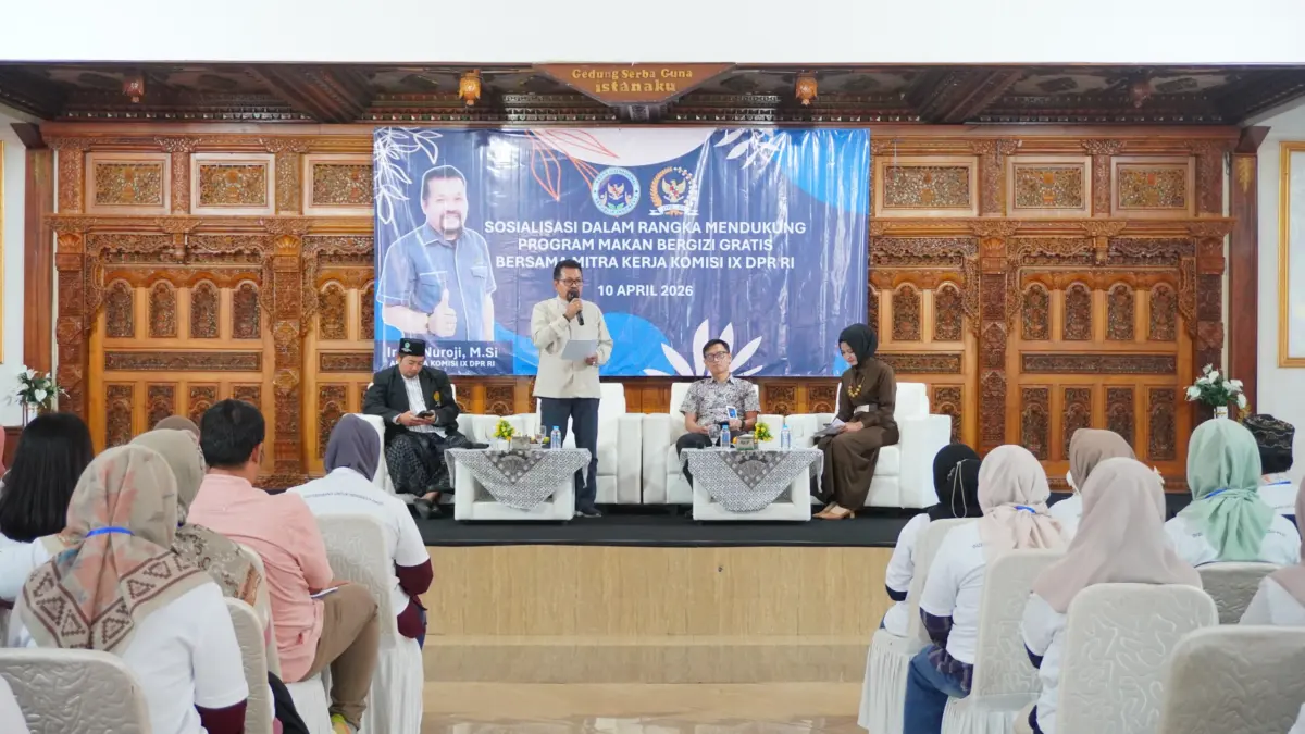 Sosialisasi Program Makan Bergizi Gratis, DPR Tekankan Perbaikan Tata Kelola dan Pengawasan Ketat Makan Gratis