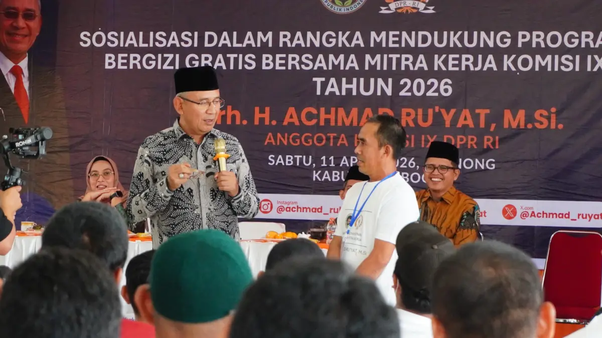Program Makan Bergizi Gratis Digencarkan di Bogor, DPR RI Tekankan Dampak Gizi dan Ekonomi Makan Gratis