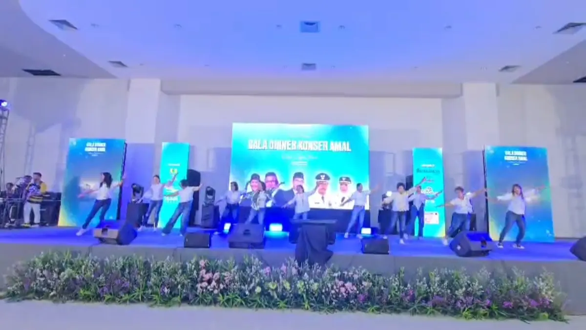 Komunitas Line Dance Cipto Garden Meriahkan Gala Dinner dan Konser Amal Dance