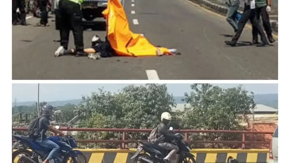 Tabrakan Maut di Fly Over Pegambiran. Pengendara NMAX Tewas, Dua Lainnya Terluka Kecelakaan