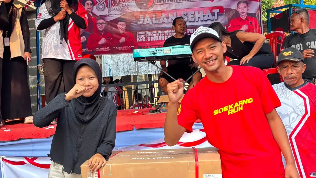 Semarak Kemerdekaan Warga Blok 3 Acra Gelar Jalan Santai HUT Kemerdekaan RI ke-81 Hut RI 81
