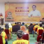 Dukung Airlangga Jadi Presiden, Baridin Kabupaten Cirebon Gelar Deklarasi di GOR Pesantren Buntet