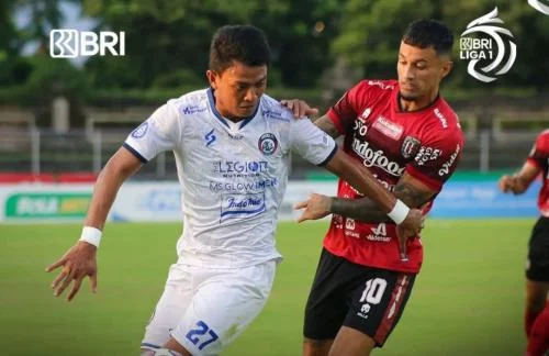 Bali United Kalahkan Arema, Unggul selisih 3 Poin dari Persib