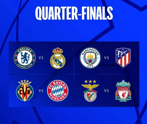 Perempat Final Liga Champions, Mempertemukan Real Madrid vs Chelsea, Atletico Madrid vs Manchester City